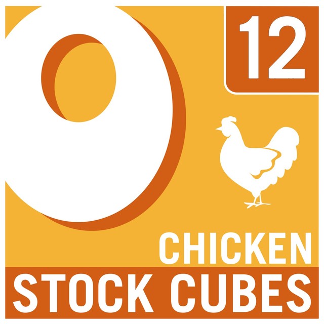 Oxo chicken stock cubes 71g, imported from the UK