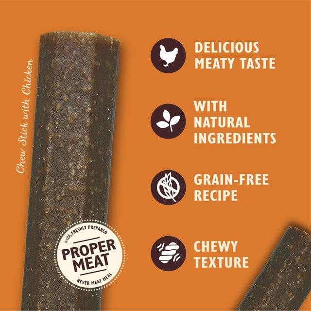 Lily's Kitchen chew sticks with chicken 120g, UK version