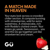 Gu wild strawberry clotted cream cheesecake 164g - British product
