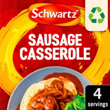 Schwartz sausage casserole recipe mix 35g (British brand)