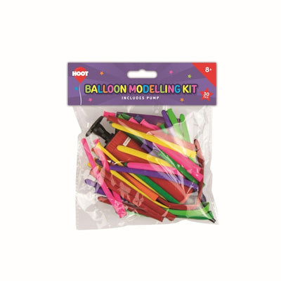 Kit de Ballons de Modelage Hoot avec Pompe Lot de 30