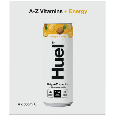 Huel Daily Vitamin Pineapple & Mango Energy Drink 4 x 330ml