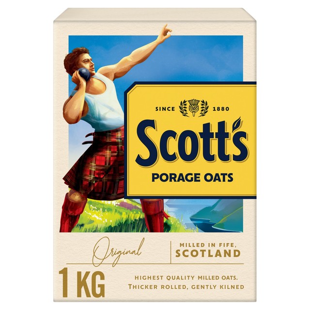 Scott's Original Porridge Oats 1kg (British brand)