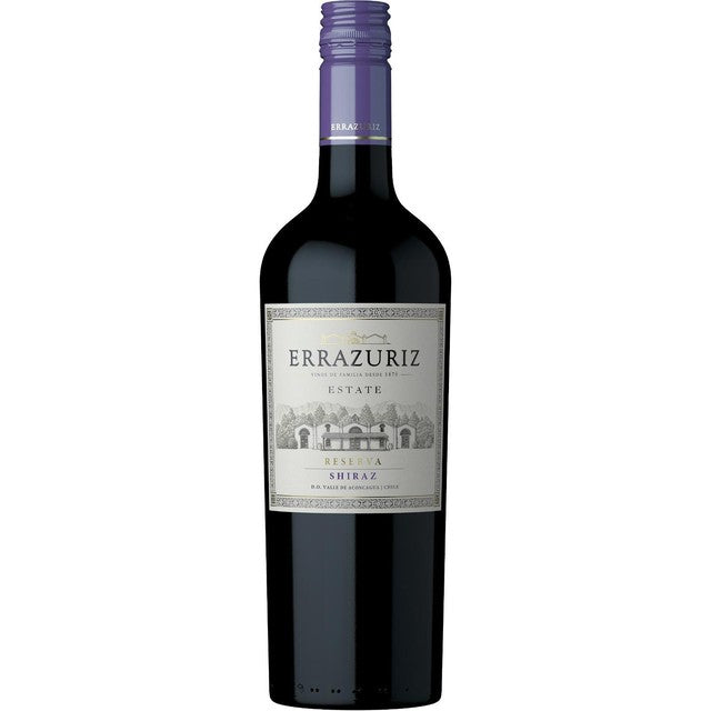 Errazuriz Reserva Shiraz Chilean red wine 75cl - British product