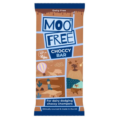 Moo Free Dairy Free Vegan Original Chocolate Bar 80g
