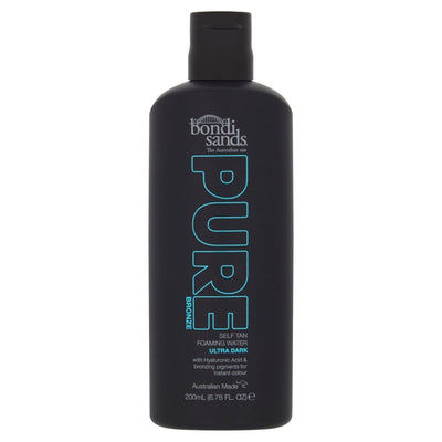 Bondi Sands Pure Bronze Ultra Dark Self Tan Foaming Water 200ml