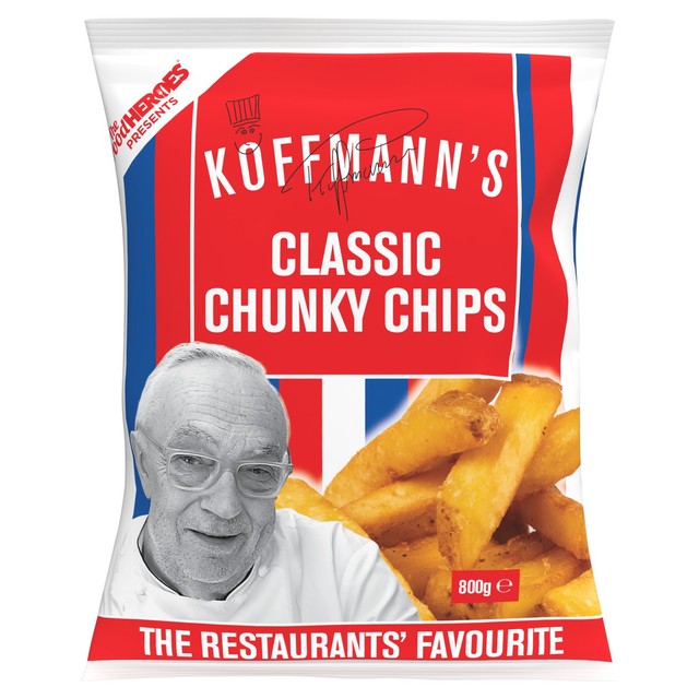 Koffmann's Classic Chunky Chips 800g, UK version