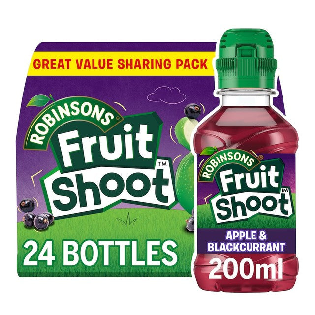 Fruit Shoot Blackcurrant & Apple soft drink 24 x 200ml - British product