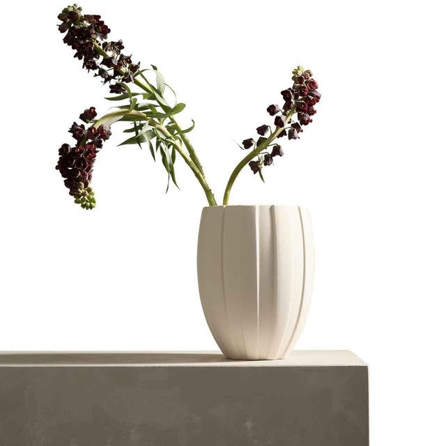 M&S ceramic vase in neutral, imported from the UK