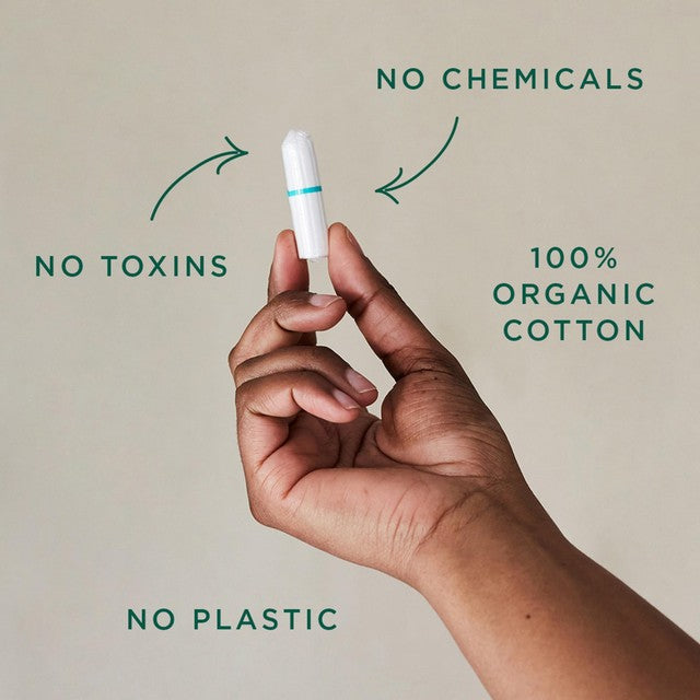 DAME Organic Cotton Tampons Regular 16 pack - British product
