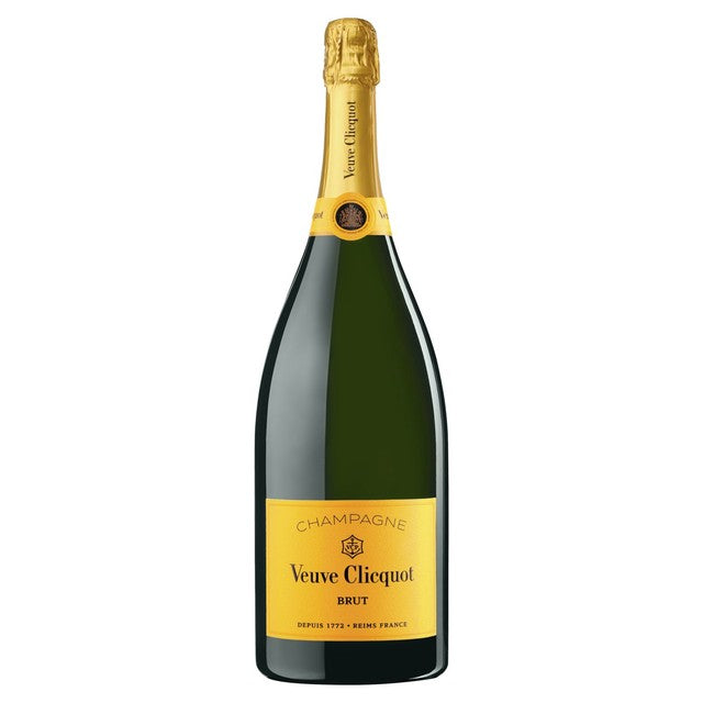 Veuve Clicquot Yellow Label Champagne 150cl Magnum, imported from the UK