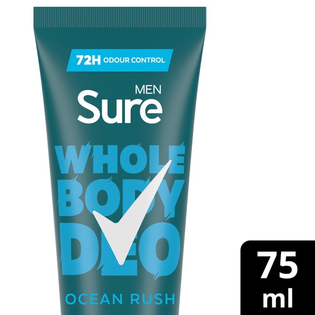 Sure Men deodorant cream Ocean Rush 75ml (British brand)