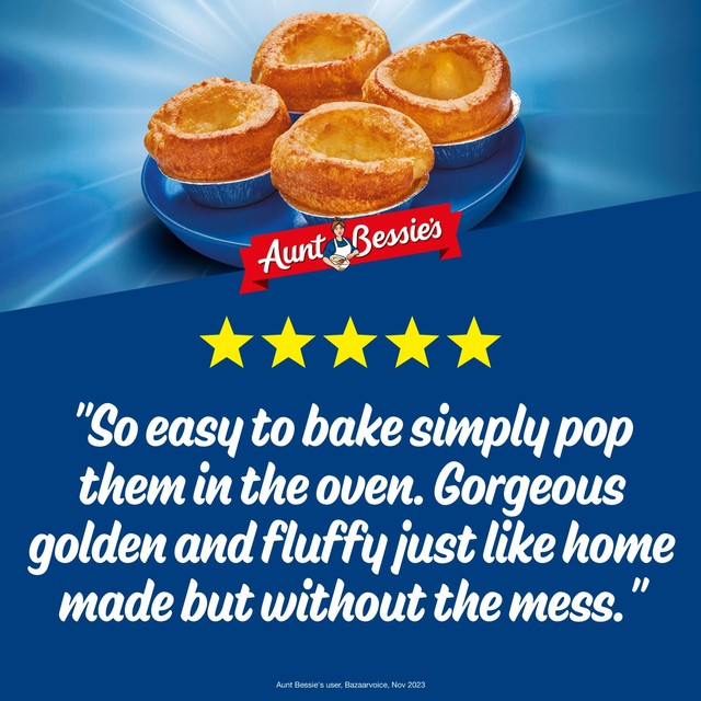 Aunt Bessie's Bake at Home Yorkshire puddings 370g - British product