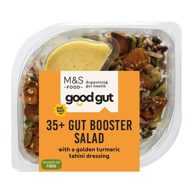 M&S Good Gut 35+ Gut Booster Salad 160g, imported from the UK