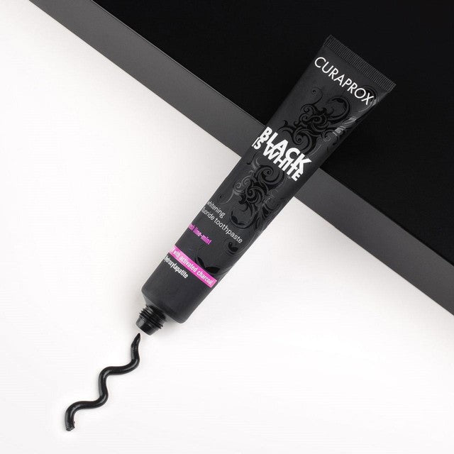 Curaprox Black is White whitening toothpaste 90ml - British product