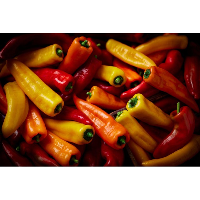 M&S mixed pointed peppers 3 per pack, imported from the UK
