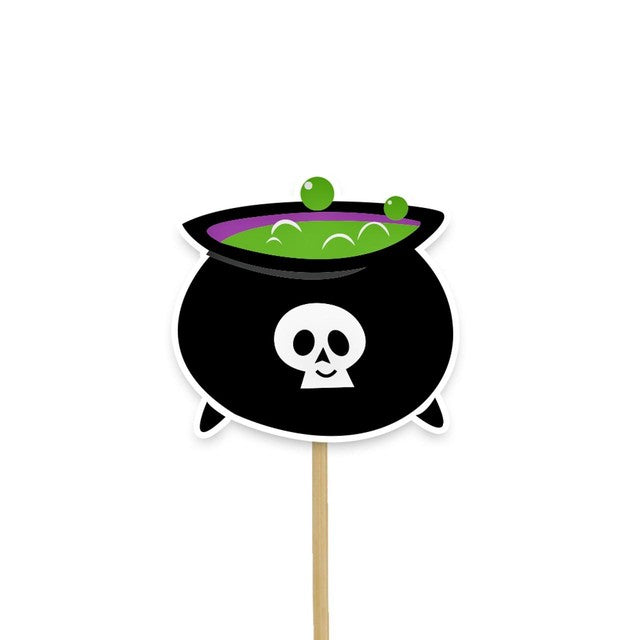 Anniversary House Halloween cupcake toppers 12 per pack - British product