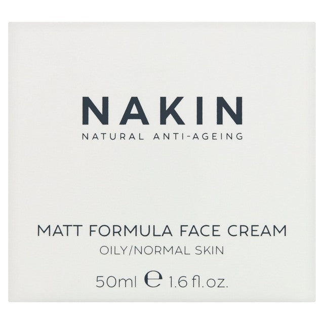 Nakin Matt Formula face cream 50ml, imported from the UK