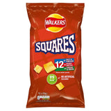 Walkers Squares Flavour Potato Snacks 12 x 22g