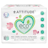 Attitude biodegradable baby wipes 216 wipes - British product