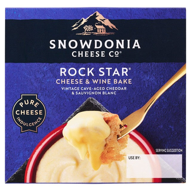 Snowdonia cheese bake with vintage cheddar and Sauvignon blanc 150g (British brand)