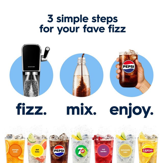 SodaStream Pepsi Max Cherry Syrup 440ml (British brand)