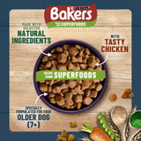 Bakers senior chicken with vegetables dry dog food 2.85kg - British product