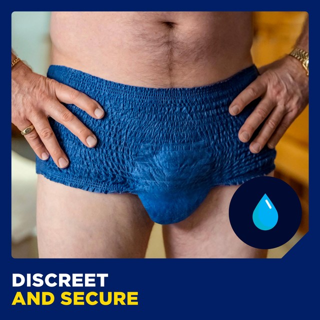 TENA Men Active Fit Incontinence Pants Plus Large (British brand)