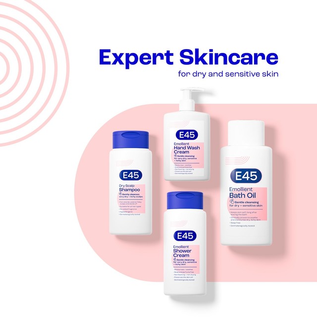 E45 Emollient Shower Cream for Dry & Sensitive Skin