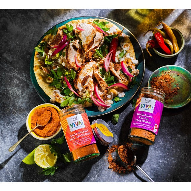 M&S Shawarma Kebab Seasoning 75g, imported from the UK