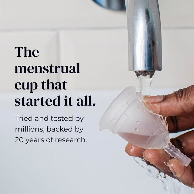 Mooncup Original menstrual cup Size A, imported from the UK