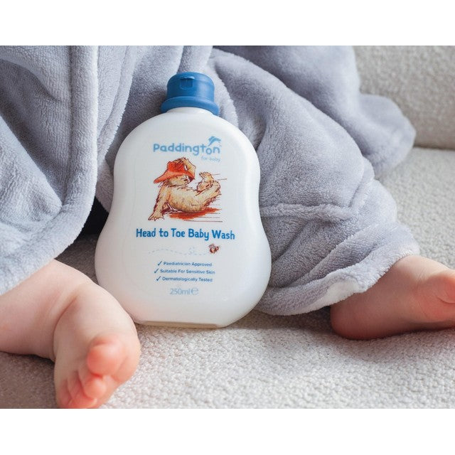 Kokomo Paddington baby wash and brush set 250ml, imported from the UK