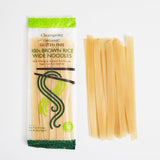 Clearspring Organic Gluten Free Brown Rice Wide Noodles 200g - British product
