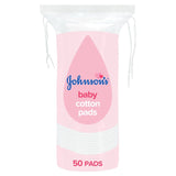 Johnson's Baby Cotton Pads 50 Pads, UK version