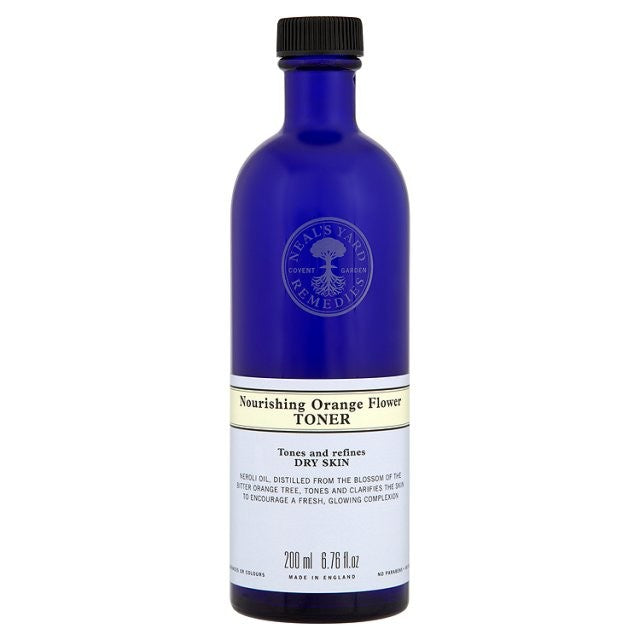 Neal's Yard Remedies orange flower toner 200ml, imported from the UK