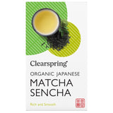 Clearspring matcha sencha green tea bags 20 pack - British product