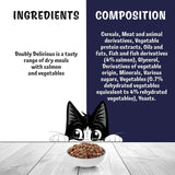 Felix dry cat food salmon and vegetables 2kg - British product