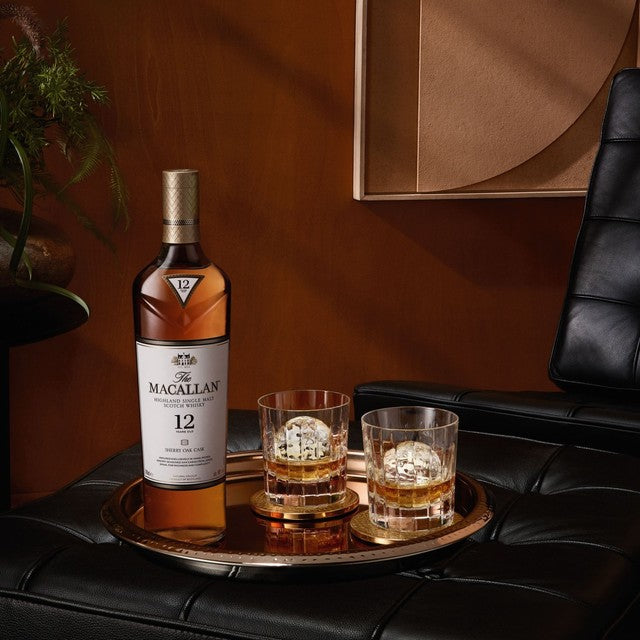 Macallan Sherry Oak 12 Year single malt whisky 70cl (British brand)