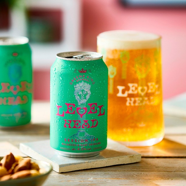 Greene King Level Head IPA 4 x 330ml, UK version