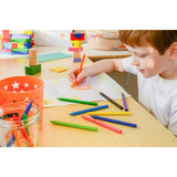 BIC Kids Plastidecor crayons assorted colours 12 pack - British product
