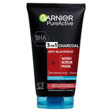 Garnier Pure Active Charcoal 3in1 Face Wash 150ml, UK version