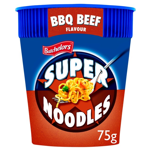Batchelors instant noodle pot BBQ beef flavour 75g - British product