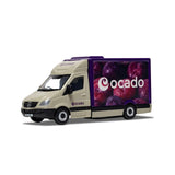Hornby Ocado Toy Van Plum 1:64 scale, imported from the UK