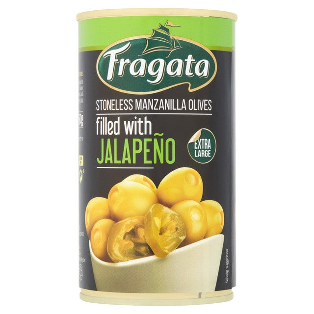 Fragata olives filled with jalapeno 350g - British product