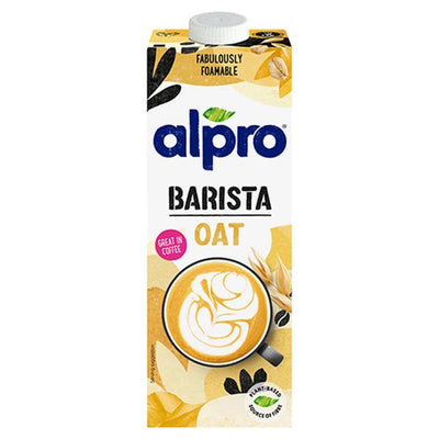 Alpro Barista Oat Long Life Dairy Free Drink Oat Milk Alternative 1L