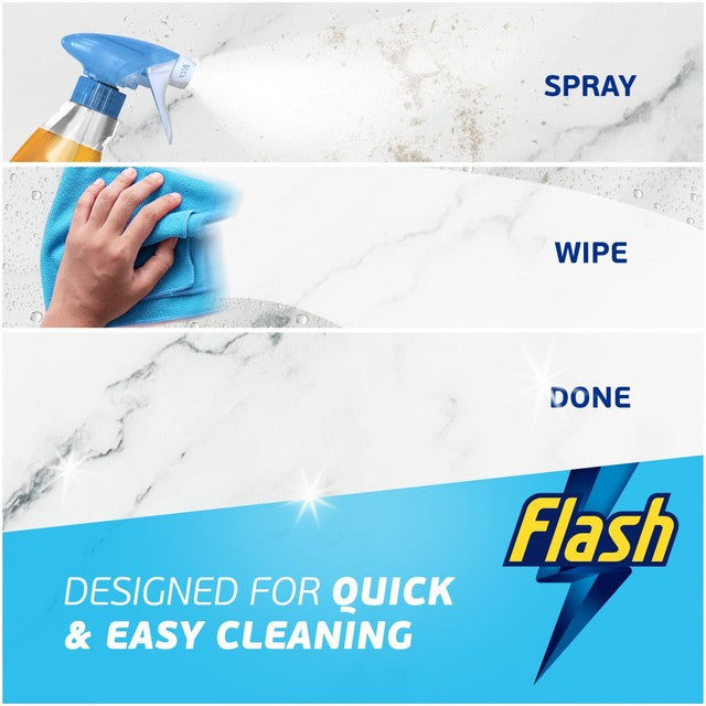 Flash Bright Mandarin cleaning spray 800ml - British product
