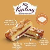 Mr Kipling almond cake slices 6 pack, imported from the UK