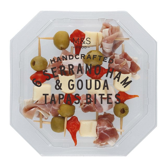 M&S Ham Gouda Tapas Bites 6 Pack, imported from the UK
