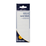 Korbond Stick-On Universal Name Labels 27 Pack (British brand)