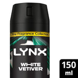 Lynx White Vetiver deodorant body spray 150ml, UK version